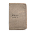 Every Adventure Leather Passport Cover - Stone