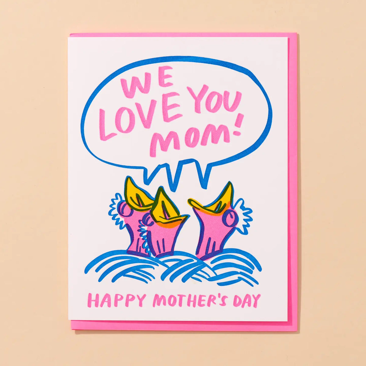 Baby Bird Mom Card
