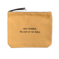 Daily Reminder Canvas Zip Bag - Sunflower