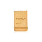 Tomorrow Belongs Mini Signature Leather Journal - Honey