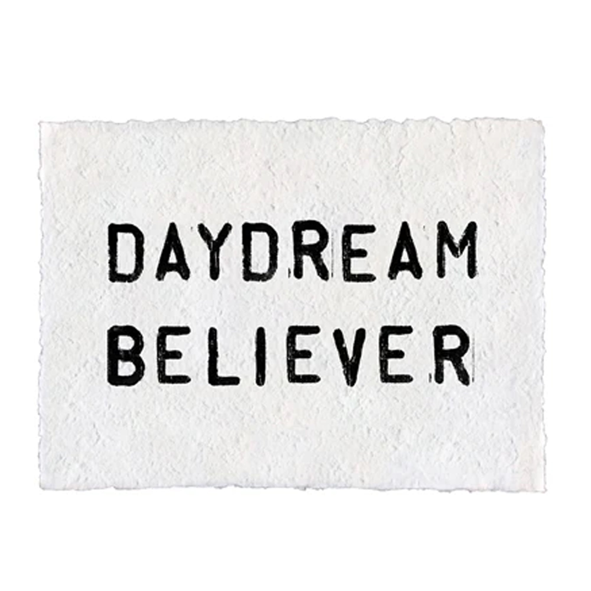 ***Handmade Paper Print - Daydream Believer - 12”x16