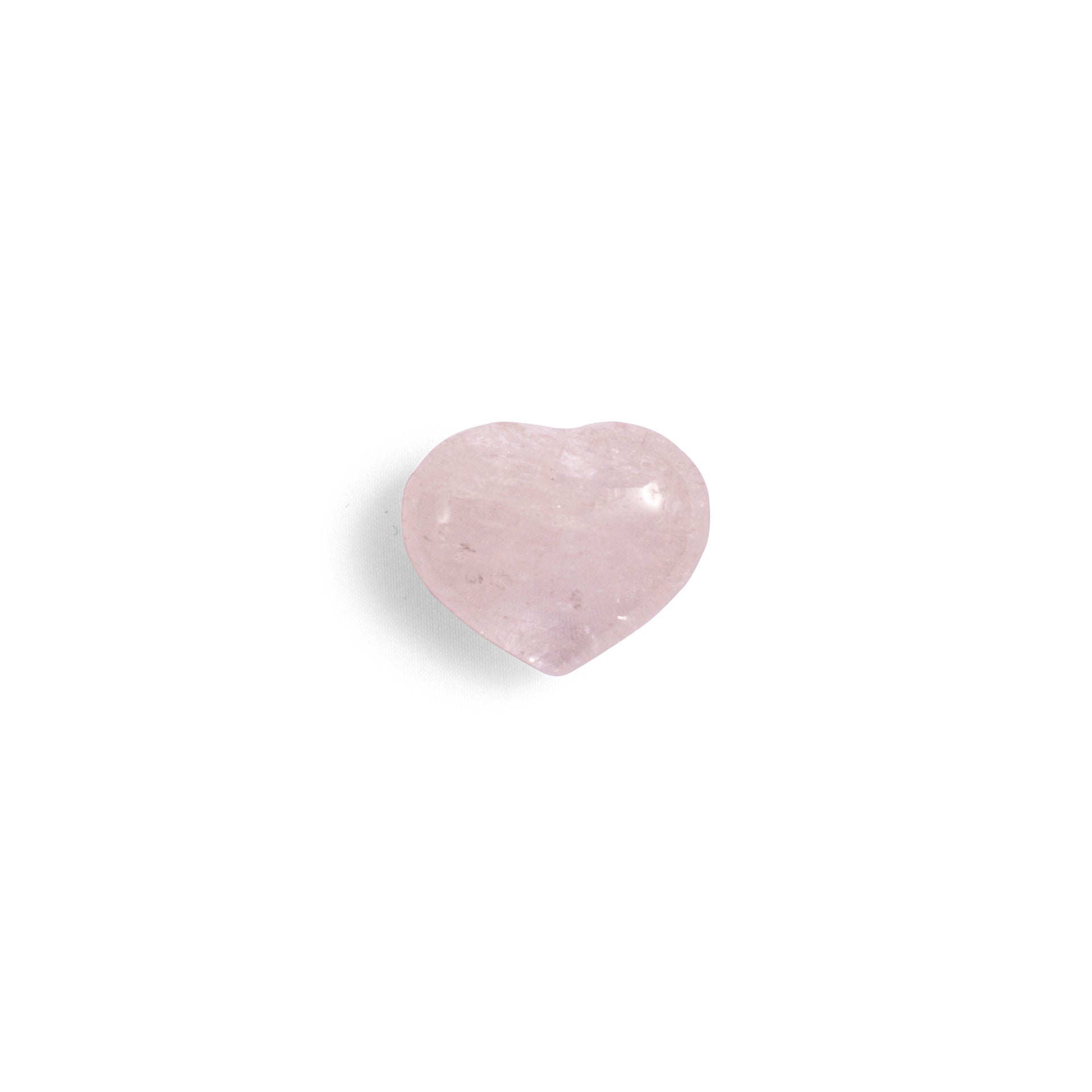 Clear Quartz Mini Heart Shaped Stone