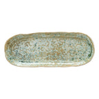 Stoneware Platter, Green