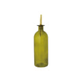 Glass Oil Cruet with Metal Stopper