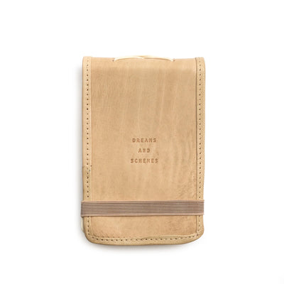 Mini Signature Leather Journals - Honey