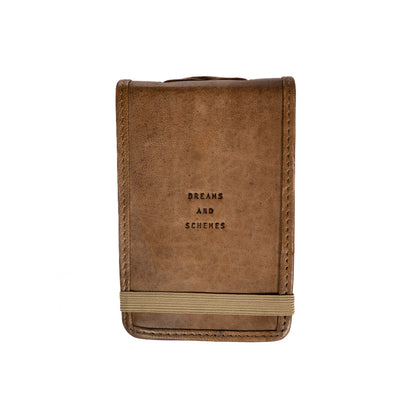 Mini Signature Leather Journals - Maple