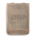 Signature Leather Journals - Stone