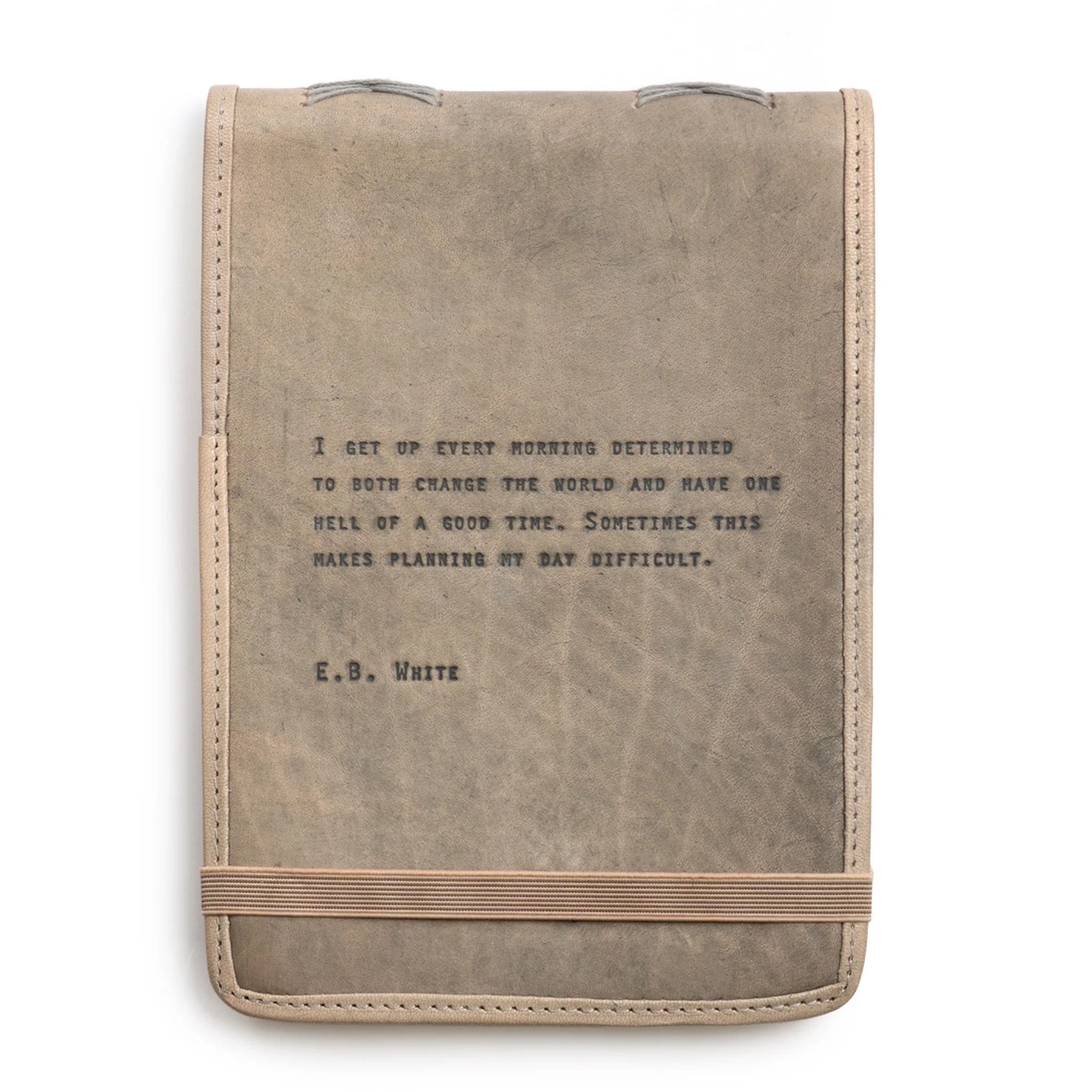 Signature Leather Journals - Stone