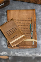 Everything You Look Signature Leather Journal - Maple