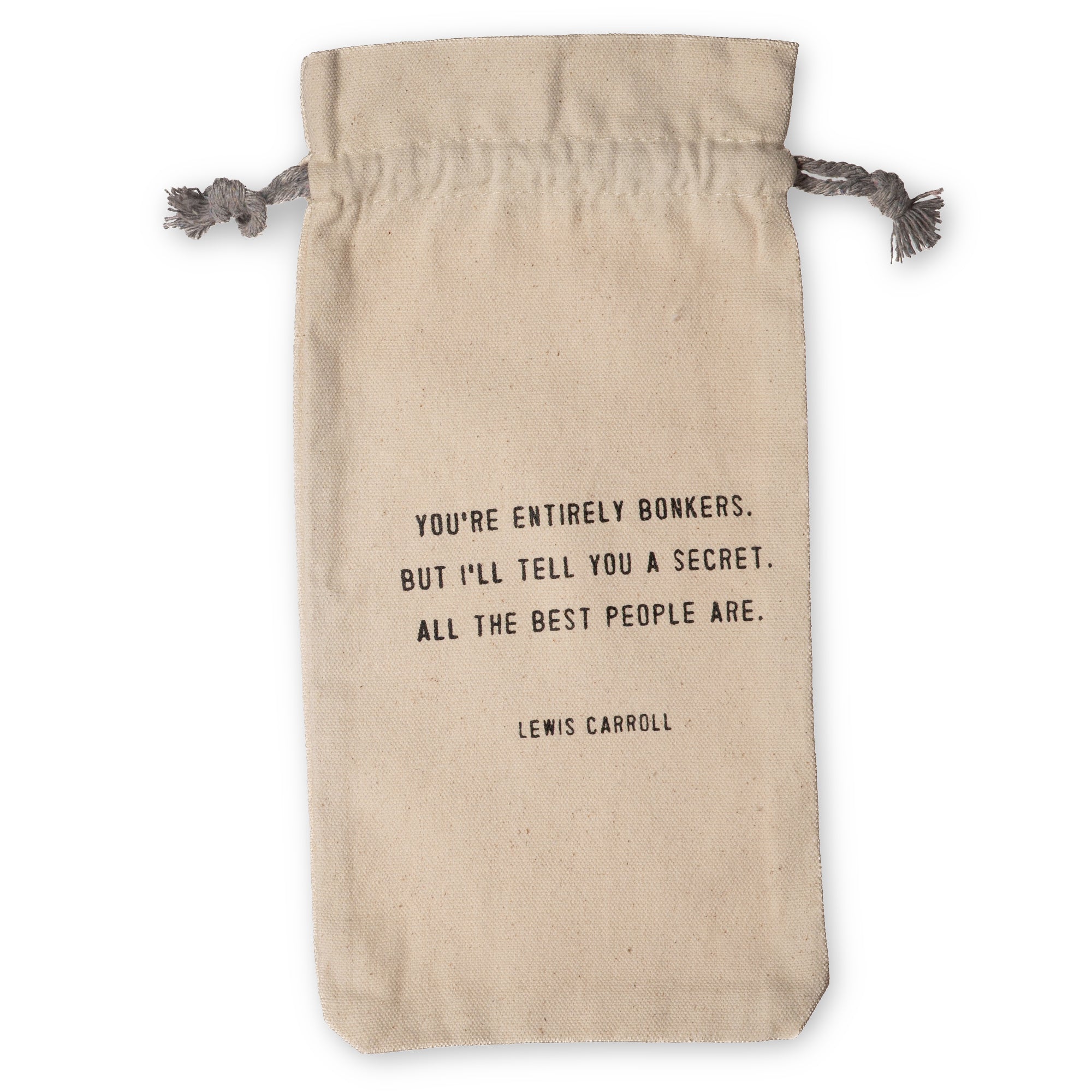 You're Entirely Bonkers Wine Bag