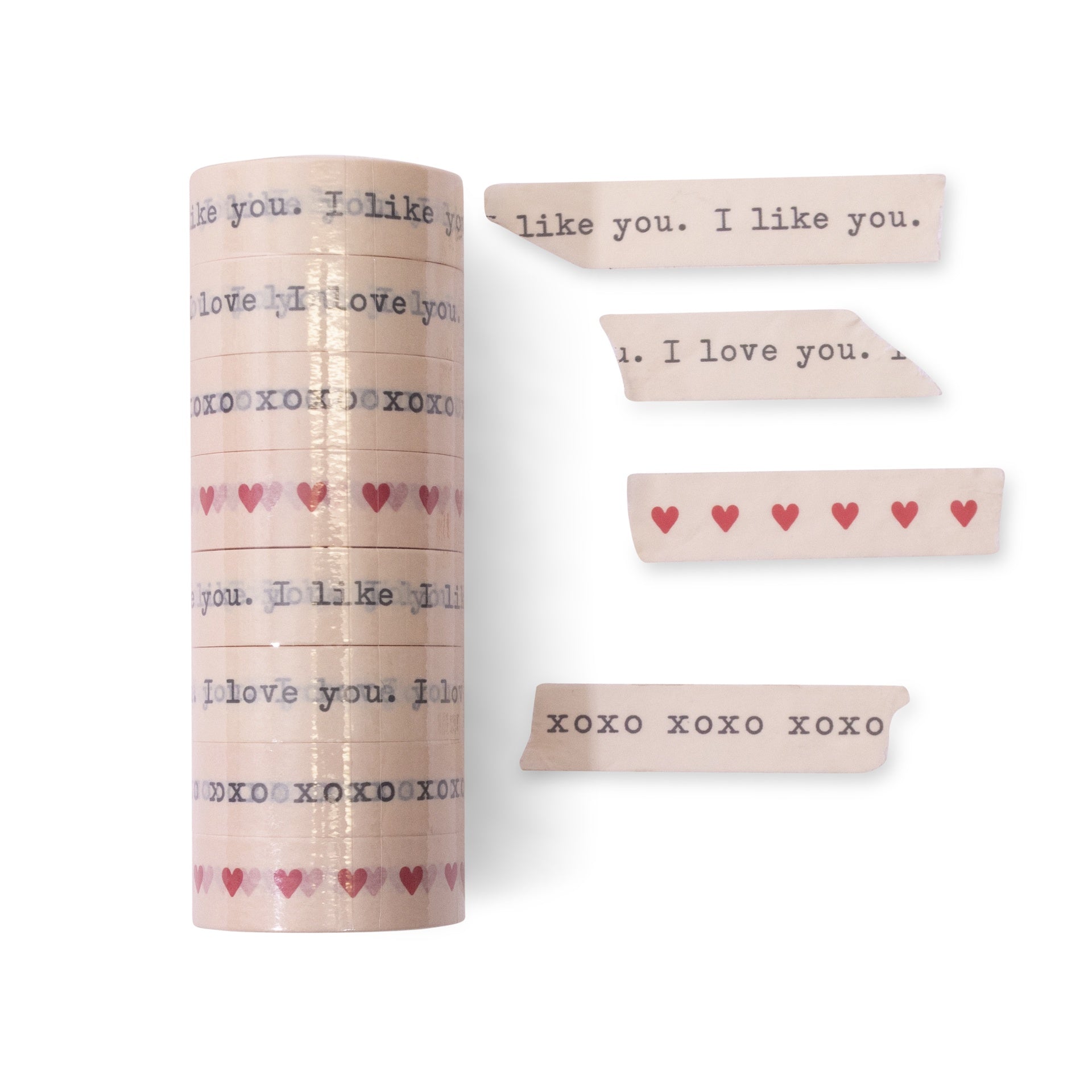 Red Hearts Sugarboo Washi Tape
