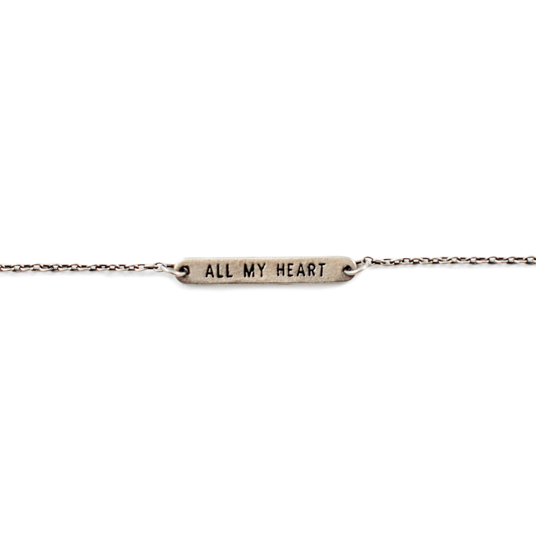 ***All My Heart (X Forever) Reversible Bracelet
