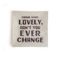 ***Frank Said Small Square Decoupage Plate