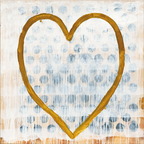 Heart of Gold Art Print - Gallery Wrap