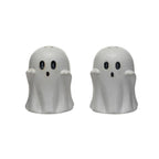 Stoneware Ghost Salt & Pepper Shaker Set
