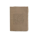 Large Deckled Edge Notebook - Sage