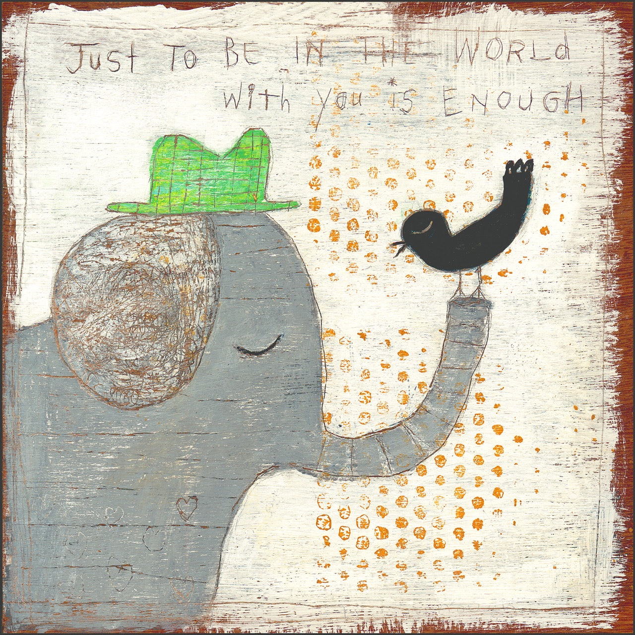 In the World With You - Art Print