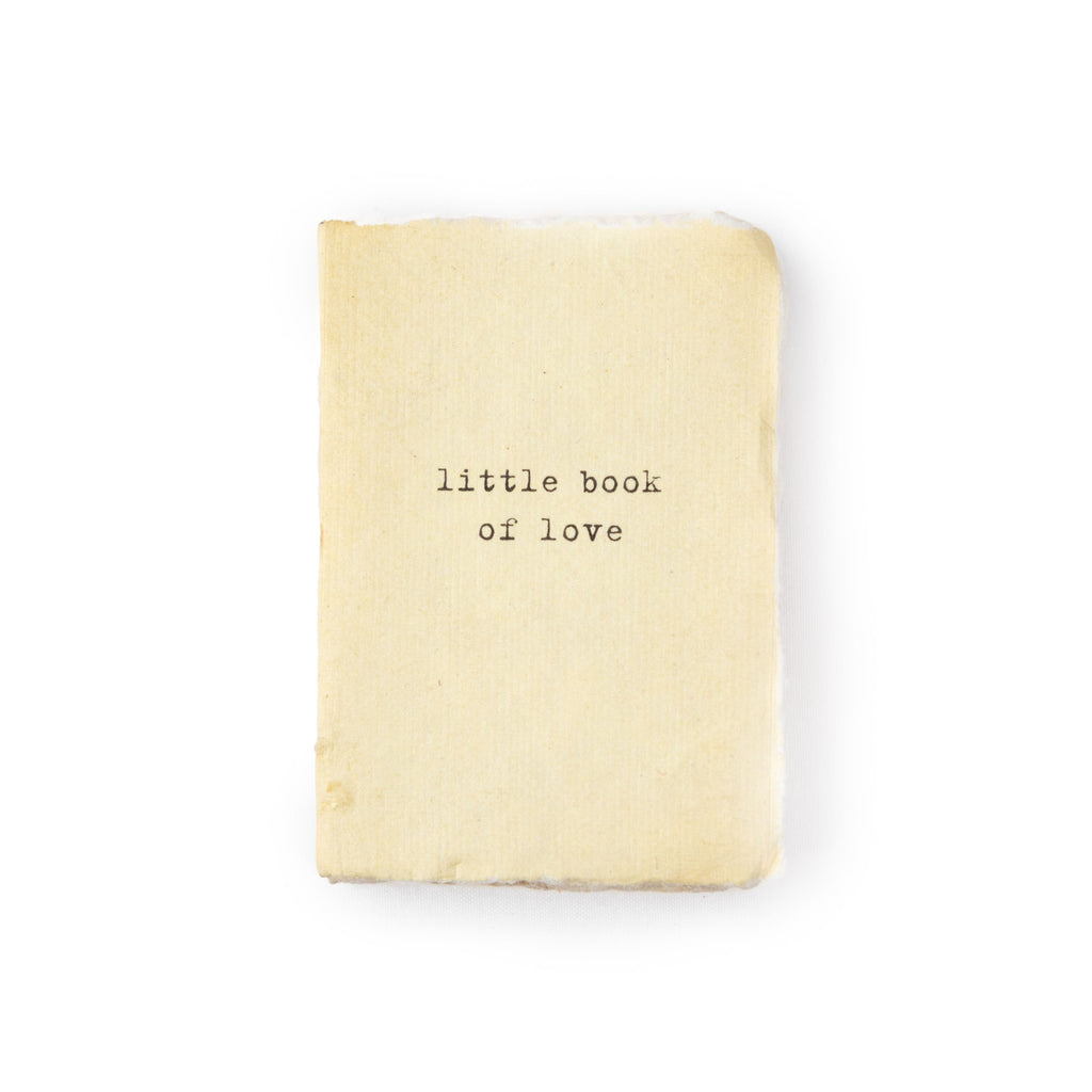 ***Little Book Of Love Mini Deckled Edge Notebook