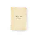 ***Little Book Of Love Mini Deckled Edge Notebook