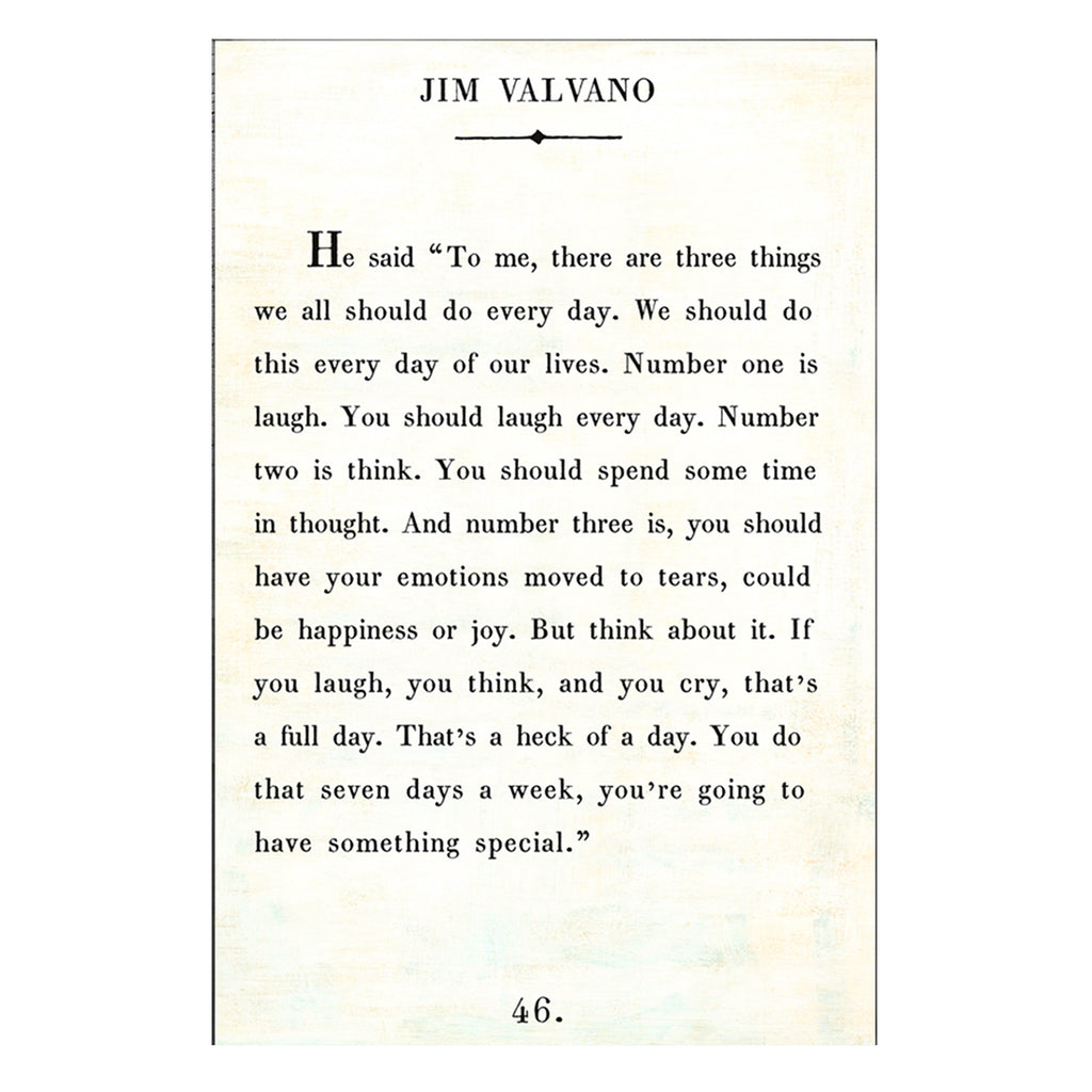 Jim Valvano - Book Collection - Art Print