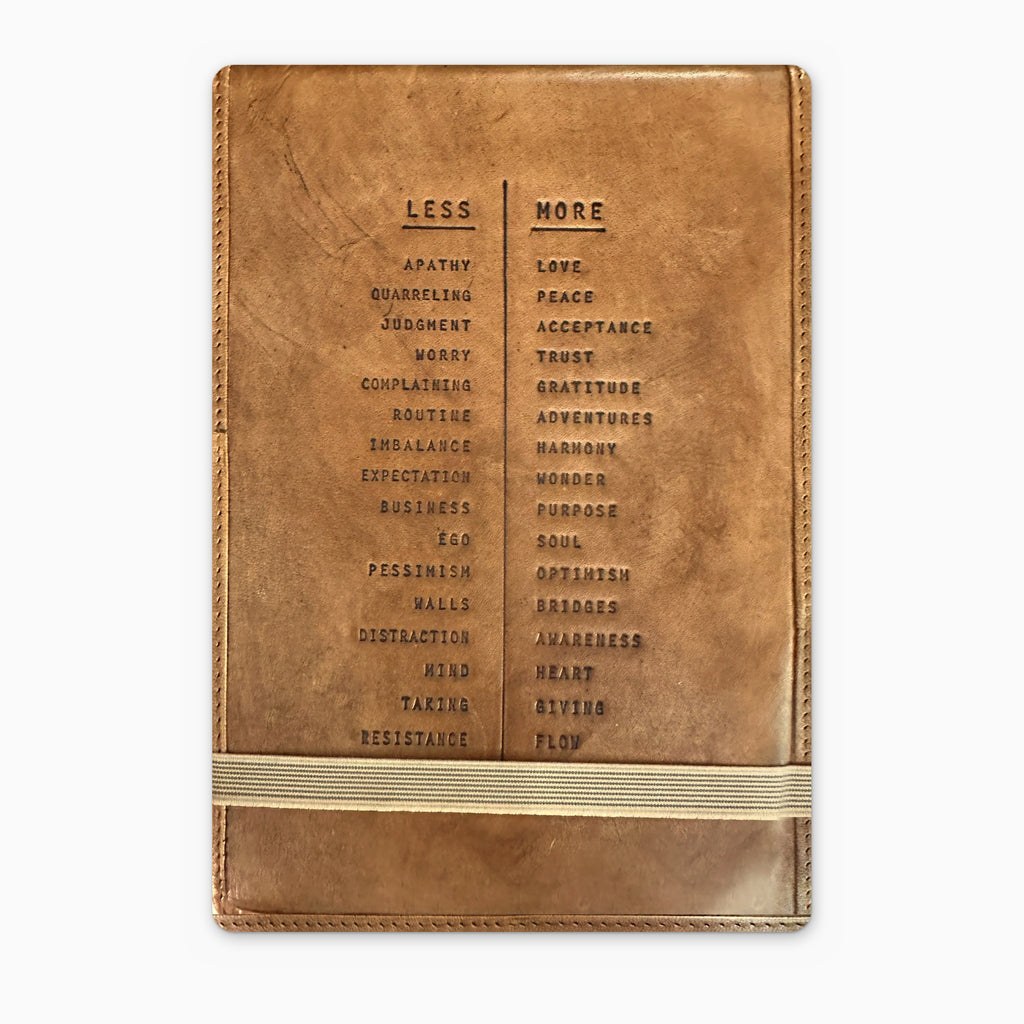 Signature Leather Journals - Maple