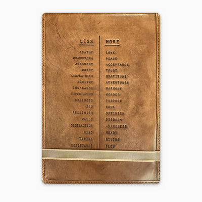 Signature Leather Journals - Maple