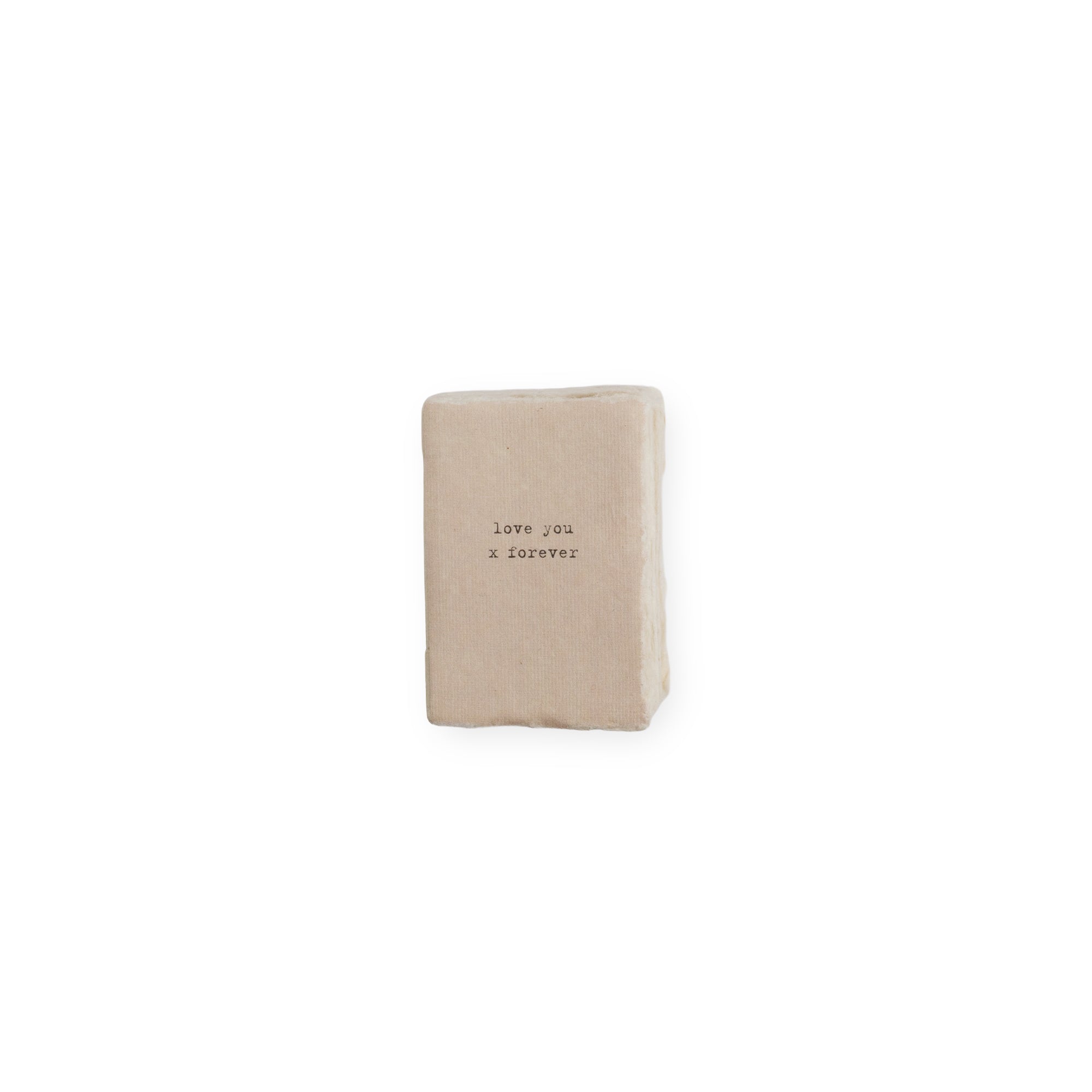 Small Deckled Edge Notebooks