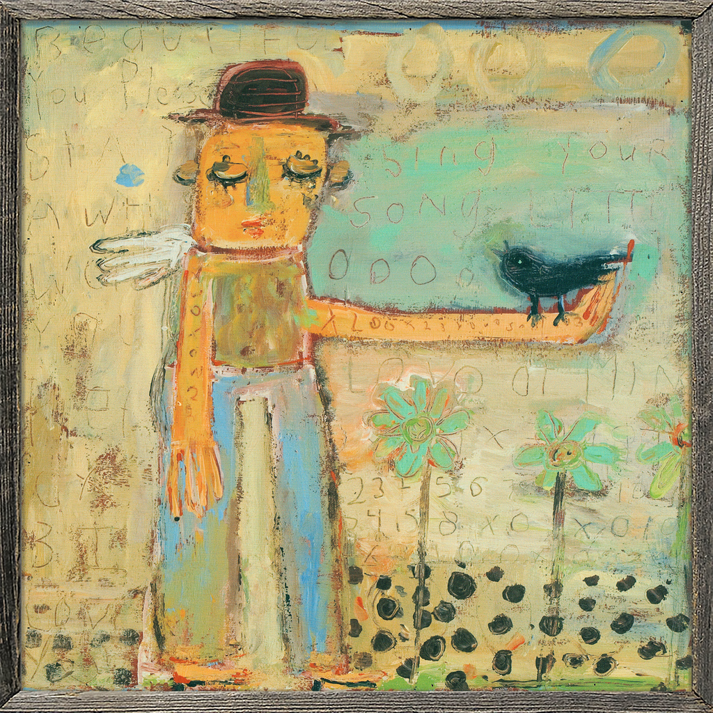 Man with Bird