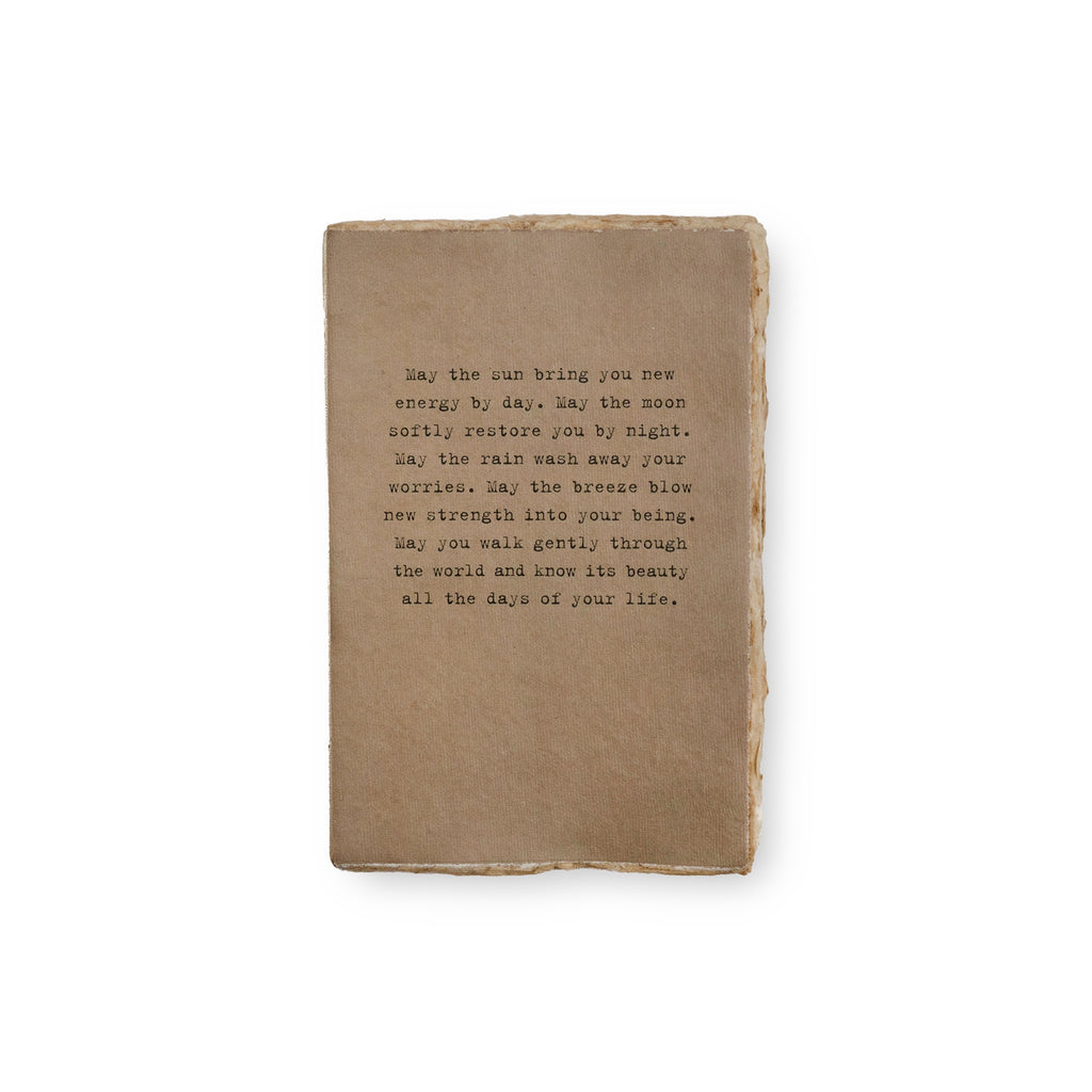 Medium Deckled Edge Notebook