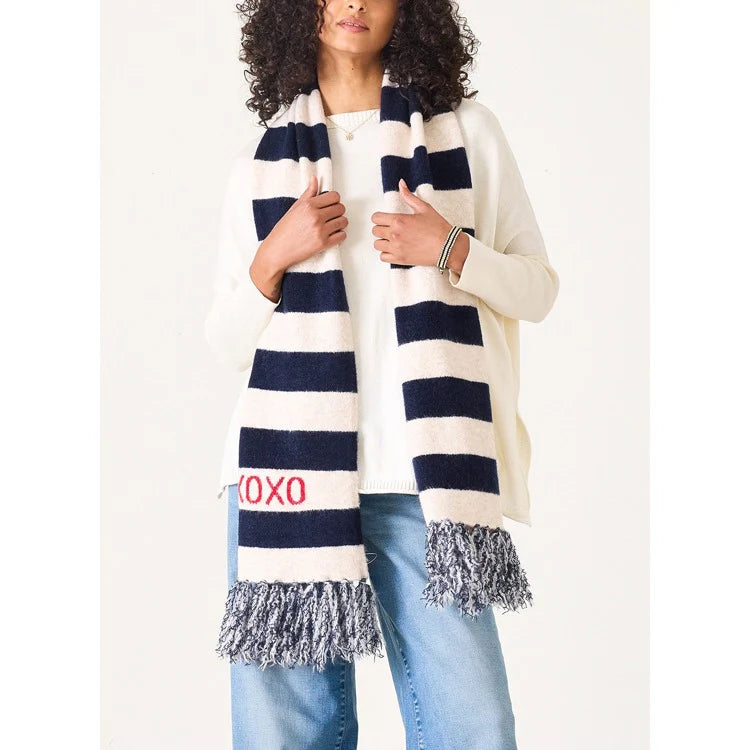 Whipstitch Knit Scarf