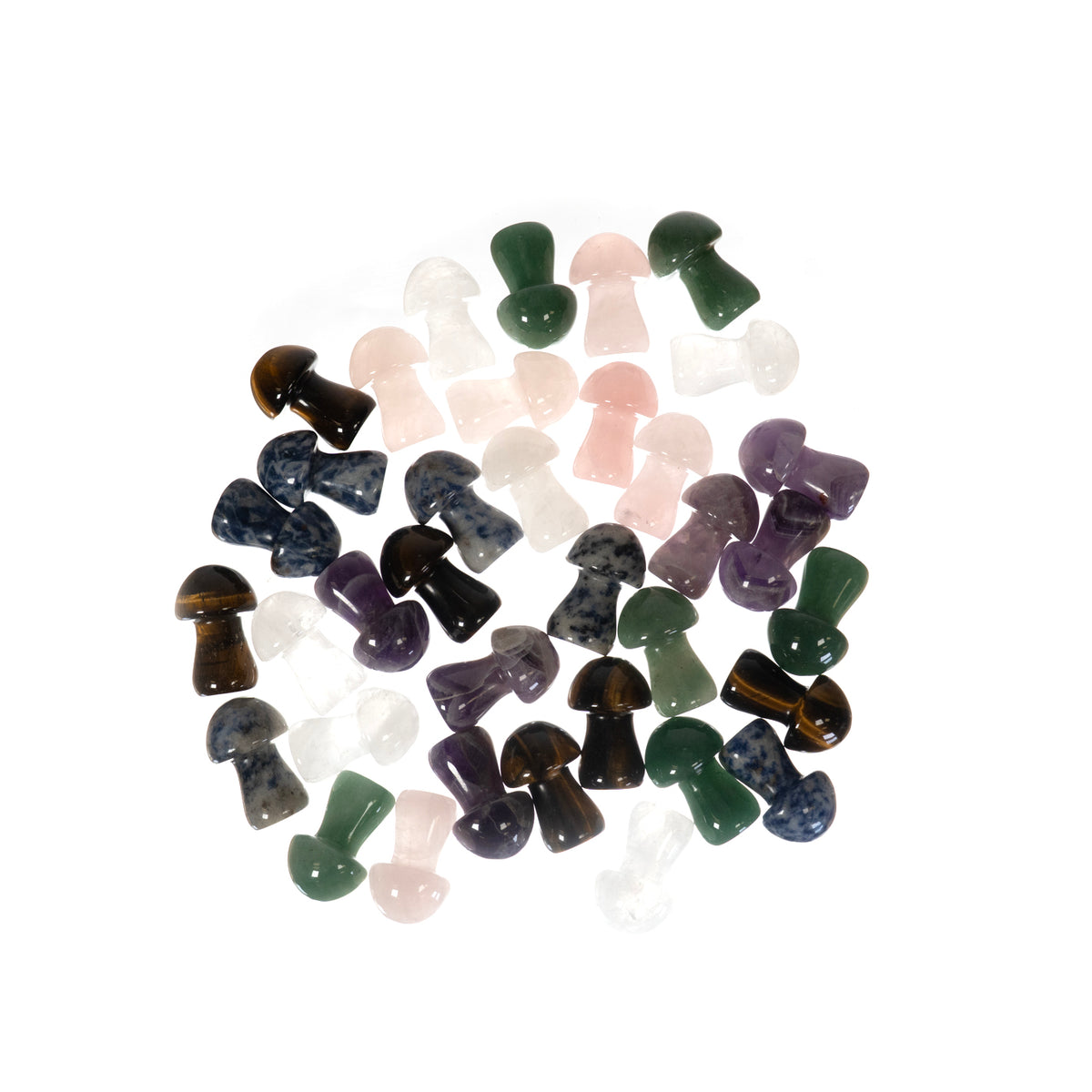 Mini Stone Mushrooms-Assorted Single