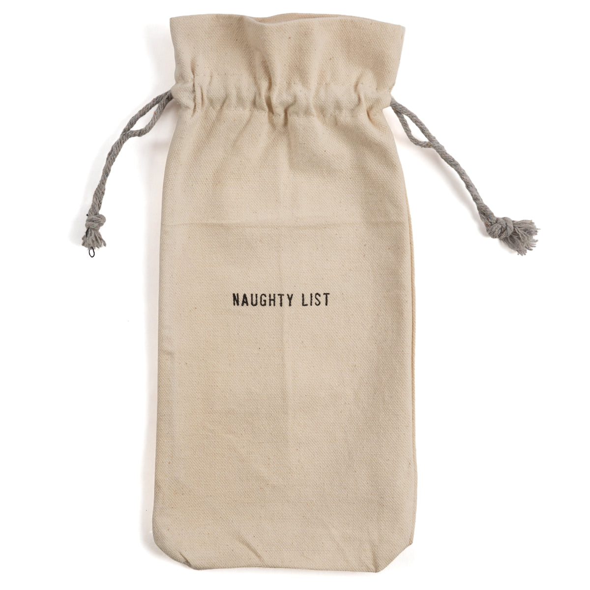 ***Naughty List Seasonal Wine Bag