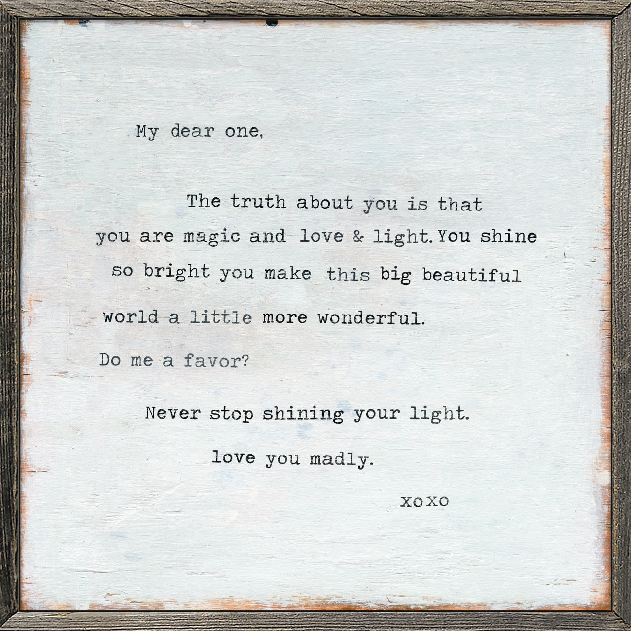 Never Stop Shining