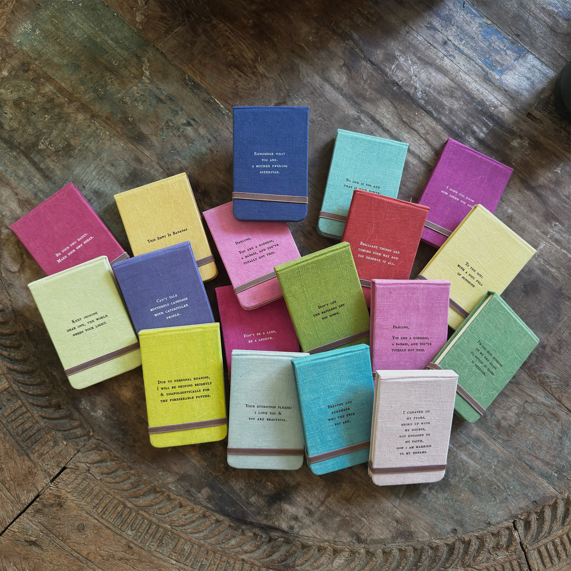 Due To Personal Reasons Fabric Notebook