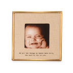 Of All The Things Brass Linen Frame 6x6