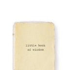 ***Little Book Of Wisdom Mini Deckled Edge Notebook