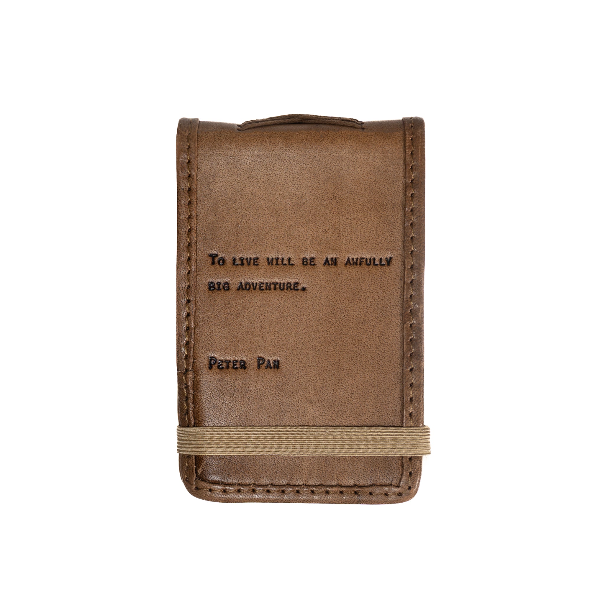 Big Adventure Mini Signature Leather Journal - Maple