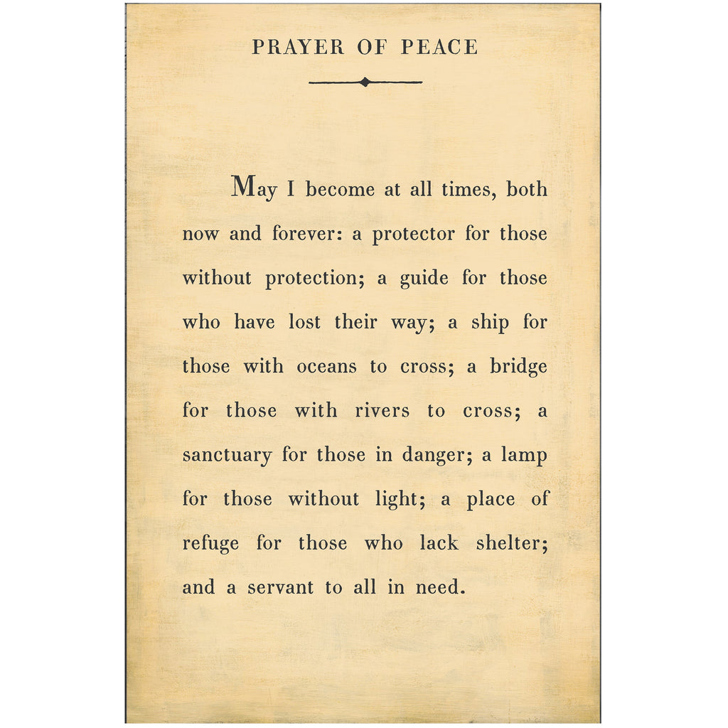 Prayer of Peace - Poetry Collection