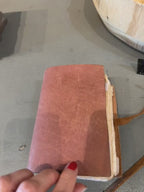 Mini Wrap Leather Journal 2nd Edition - Indigo