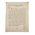 Ralph Waldo Emerson Canvas Wall Tarp - 31.5x40
