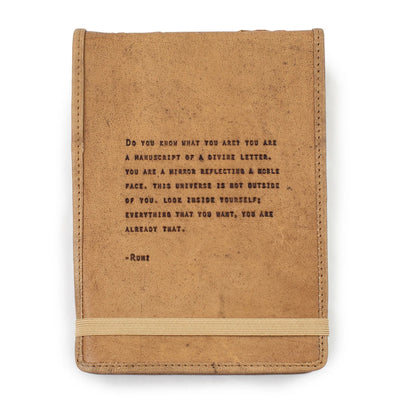 Signature Leather Journals - Maple