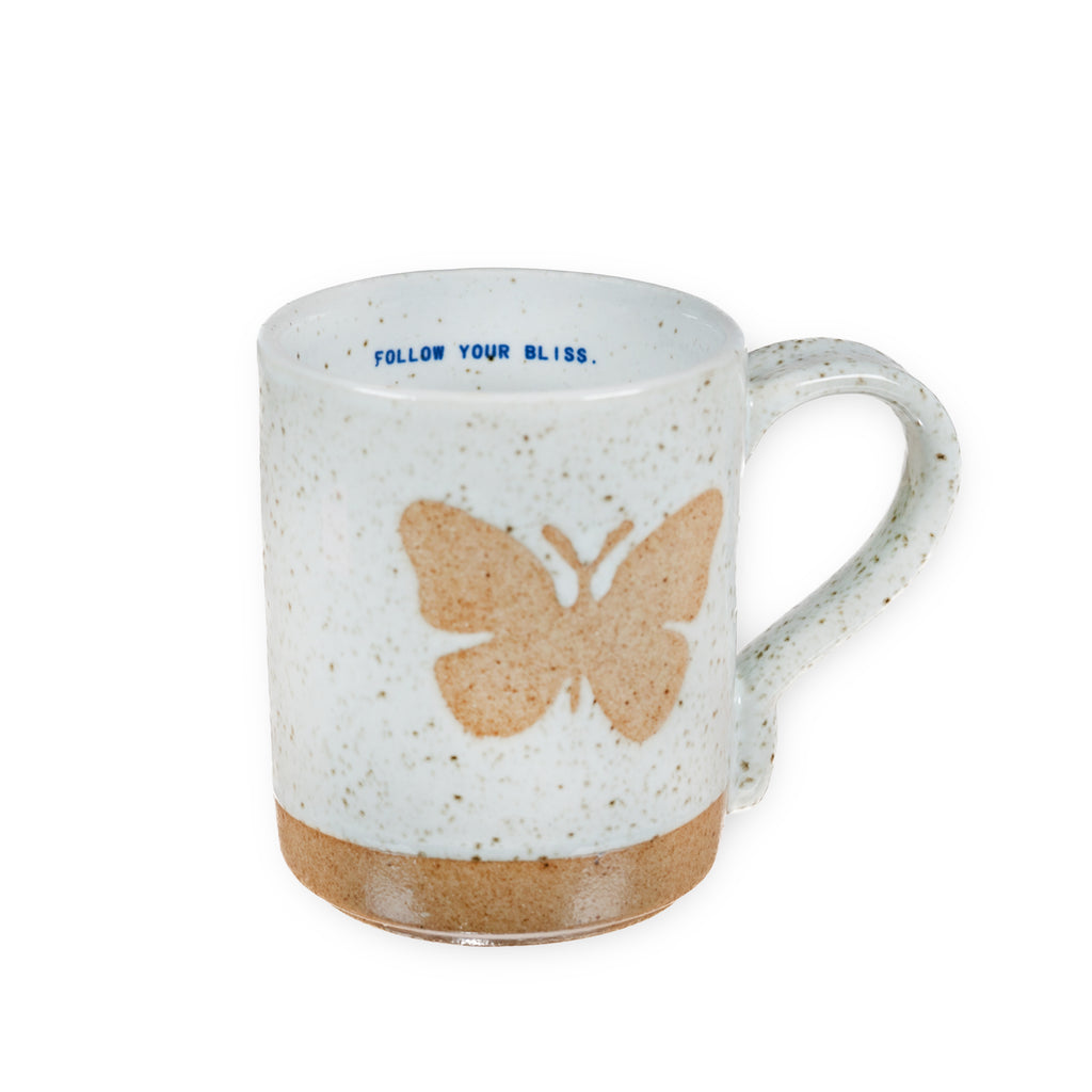Butterfly Happy Mug
