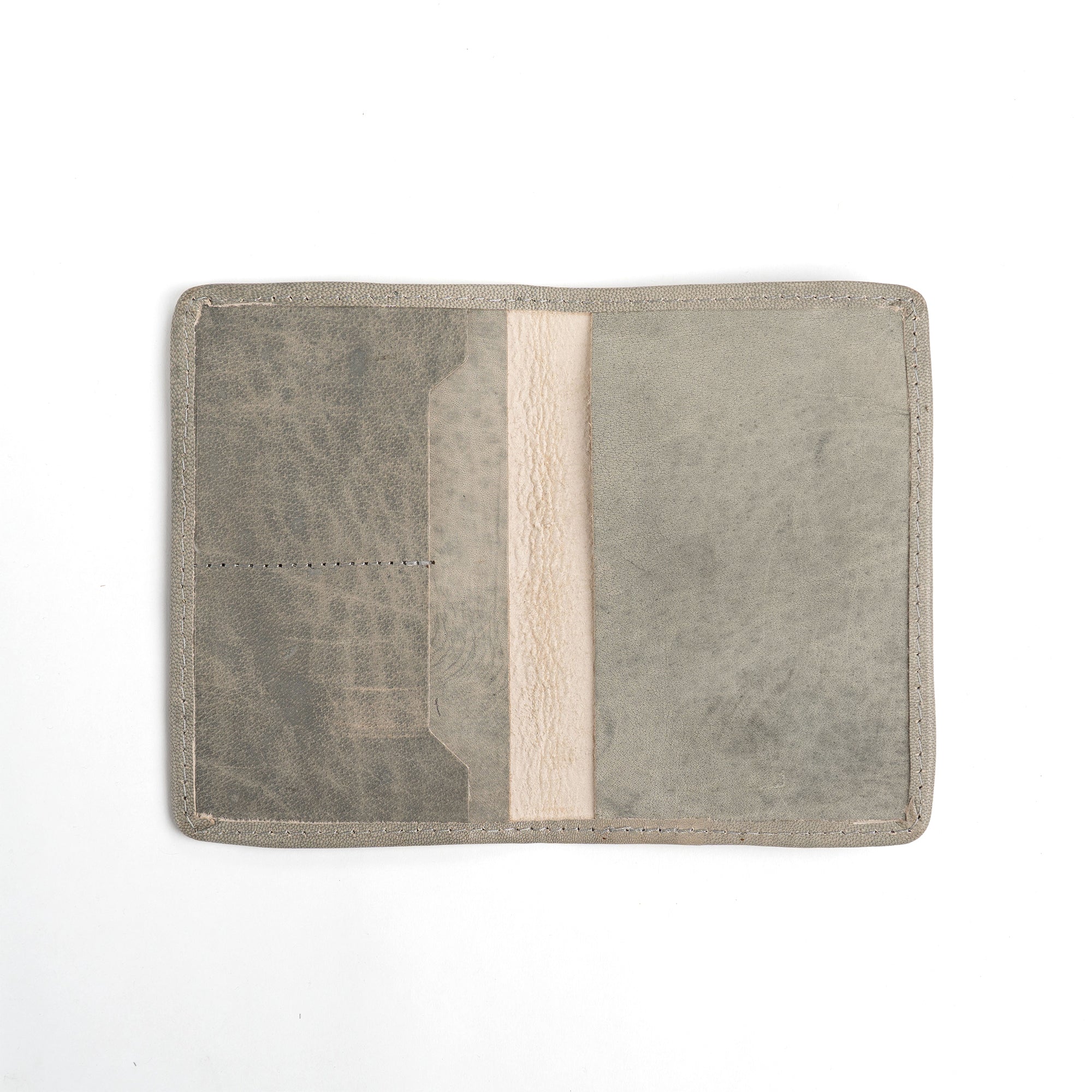 I Haven't Been Everywhere Leather Passport Cover - Stone