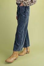 Washed Corduroy Pants