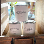 I Will Think Of You Shine Candle