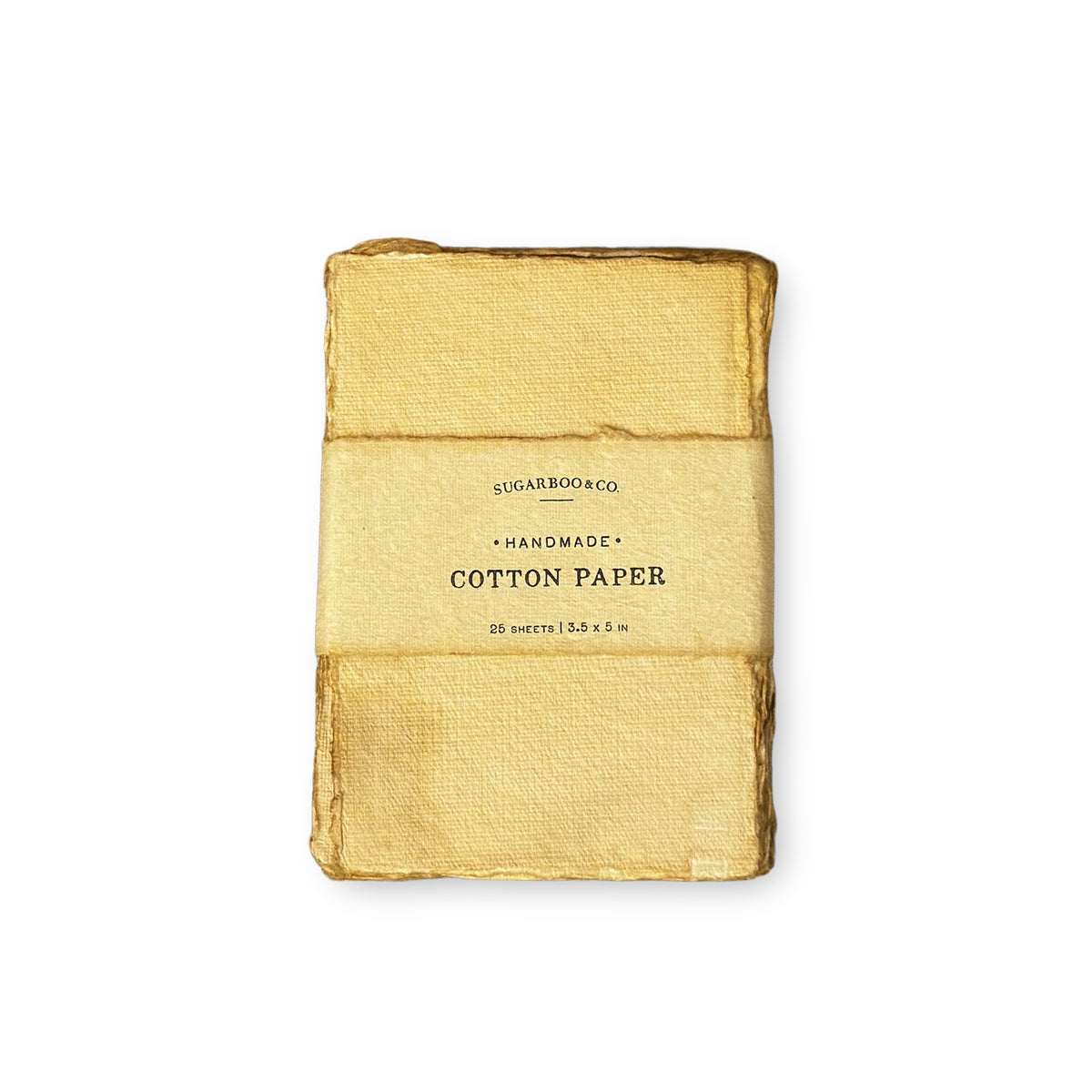 ***4x6 Handmade Cotton Paper Bundle - Wheat