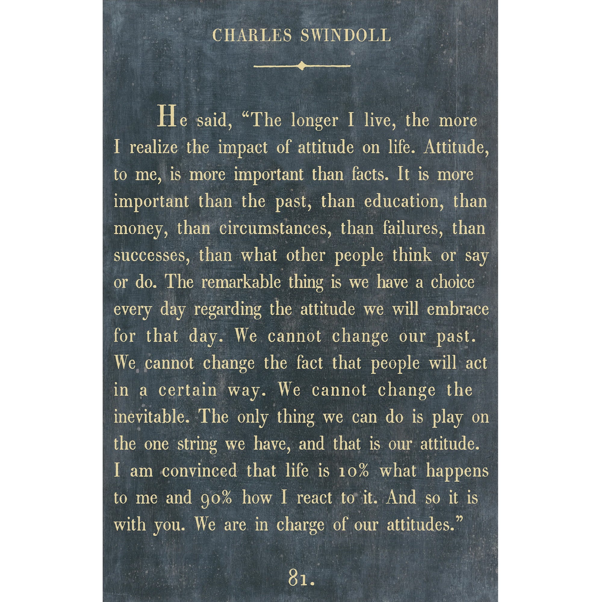 Charles Swindoll - Book Collection - Art Print (Gallery)