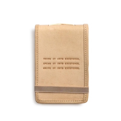 Mini Signature Leather Journals - Honey