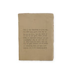 Large Deckled Edge Notebook - Sand