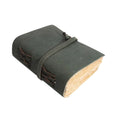 2nd Edition Mini Wrap Leather Journal - Thyme